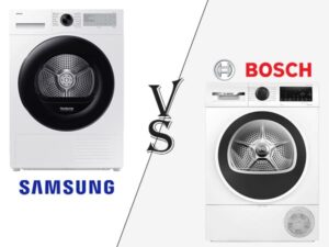 Samsung Bespoke AI vs Bosch Serie 6 сушилни - сравнение на технологии и дизайн