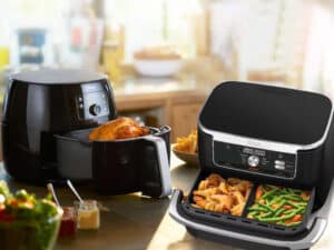 Сравнение между еър фрайър Ninja FlexDrawer и Philips Airfryer XXL