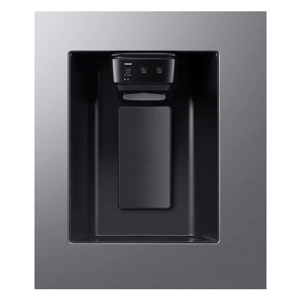 Хладилник side by side Samsung RS80F67KCTEO - автоматичен ледогенератор и диспенсър